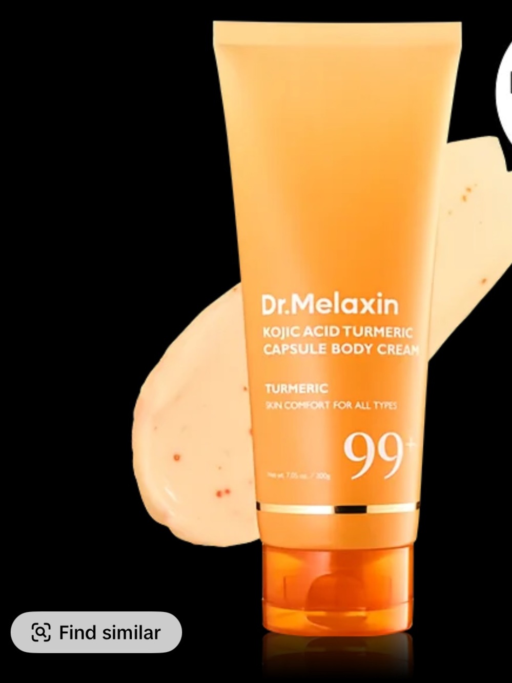 Dr.Melaxin Kojic Acid Turmeric Capsule Body Cream - Orange